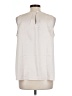 T Tahari Ivory Sleeveless Blouse Size L - photo 2