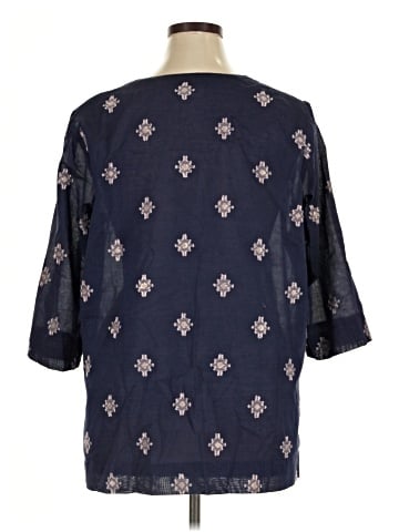 Purejill 3/4 Sleeve Blouse (view 2)