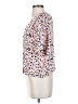Elodie Animal Print Pink Short Sleeve Blouse Size S - photo 5