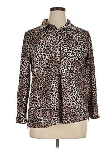 New York Laundry Long Sleeve Blouse (view 1)