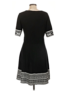 nina leonard casual dresses Nina Leonard Floral Lace Overlay Cold Shoulder Shift Dress Lined Zip XL