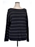 Tommy Bahama Stripes Black Pullover Sweater Size XL - photo 1