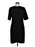 Index Solid Black Casual Dress Size L - photo 1