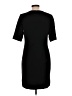 Index Solid Black Casual Dress Size L - photo 2