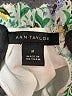 Ann Taylor 100% Polyester Floral Green Short Sleeve Blouse Size M - photo 7