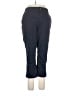 STUDIO BLUE Solid Blue Casual Pants Size 32 waist - photo 1