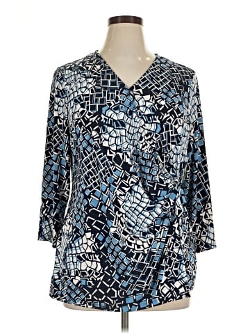 Charter Club 3/4 Sleeve Blouse (view 1)