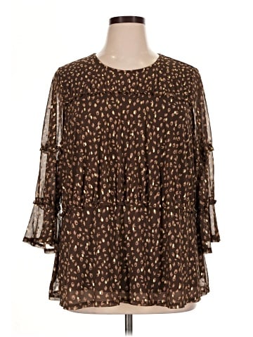 Kim Rogers 3/4 Sleeve Blouse (view 1)