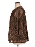 Kim Rogers Animal Print Brown 3/4 Sleeve Blouse Size XL - photo 5