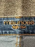Maurices Color Block Blue Jeans Size 6 - photo 7