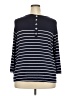 Laila Jayde Blue 3/4 Sleeve Top Size 2X - photo 2