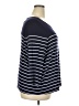 Laila Jayde Blue 3/4 Sleeve Top Size 2X - photo 4