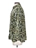 Soft Surroundings Animal Print Green 3/4 Sleeve Blouse Size S (petite) - photo 5