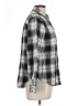 St. John's Bay 100% Cotton Plaid Silver Long Sleeve Button-Down Shirt Size L (petite) - photo 4