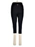 Marika Solid Black Active Pants Size L - photo 2