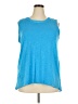Adrienne Vittadini Blue Sleeveless Top Size XXL - photo 1