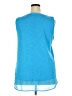 Adrienne Vittadini Blue Sleeveless Top Size XXL - photo 2