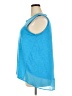 Adrienne Vittadini Blue Sleeveless Top Size XXL - photo 5