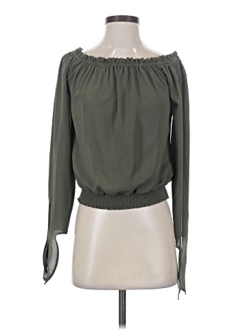 Bebe Long Sleeve Blouse (view 1)
