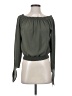 Bebe Green Long Sleeve Blouse Size XS - photo 1
