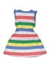 Mini Boden Stripes Blue Dress Size 7 - photo 2