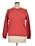J. McLaughlin 100% Cashmere Red Cashmere Pullover Sweater Size XL - photo 1