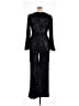 Baltic Born 100% Polyester Stars Black Jumpsuit Size XL - photo 2