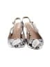 Alfani Animal Print Silver Heels Size 8 1/2 - photo 2