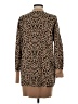 J.Crew Animal Print Brown Cardigan Size S - photo 2