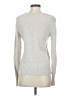 Qi 100% Cashmere Silver Cashmere Pullover Sweater Size S - photo 2