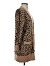 J.Crew Animal Print Brown Cardigan Size S - photo 4
