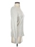 Qi 100% Cashmere Silver Cashmere Pullover Sweater Size S - photo 4