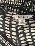 CAbi 100% Viscose Houndstooth Silver Casual Pants Size M - photo 7