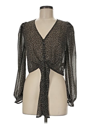 Blush Long Sleeve Blouse (view 1)