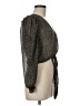 Blush Black Long Sleeve Blouse Size M - photo 4