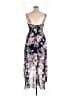 Lulus 100% Polyester Floral Blue Cocktail Dress Size XL - photo 2