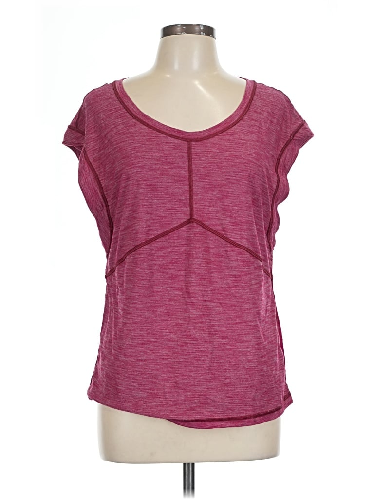 Pre-owned Lululemon Athletica Active T-shirt In Pink