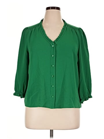 CeCe 3/4 Sleeve Blouse (view 1)
