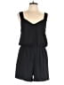 Vanilla Bay 100% Polyester Solid Black Romper Size L - photo 1