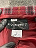 Requirements Plaid Burgundy Blazer Size 8 - photo 6