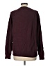 H&M 100% Cotton Solid Burgundy Pullover Sweater Size L - photo 2