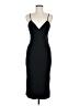 Socialite Solid Black Cocktail Dress Size M - photo 1