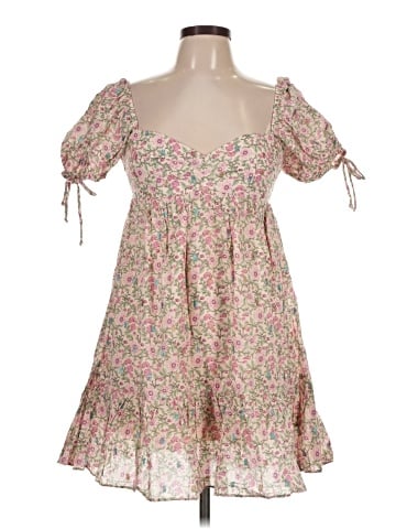 Olivaceous Casual Dress (view 1)