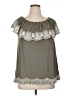 Fever Gray Short Sleeve Top Size 1X (estimated) - photo 1