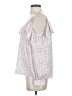 Parker 100% Polyester Polka Dots White Tank Top Size S - photo 5