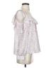 Parker 100% Polyester Polka Dots White Tank Top Size S - photo 4