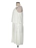 ATM 100% Polyester Solid Ivory Cocktail Dress Size M - photo 5