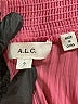 A.L.C. 100% Polyester Burgundy Long Sleeve Blouse Size 0 - photo 7