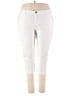 Faded Glory Solid White Casual Pants Size 18 - photo 1