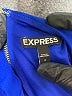 Express Solid Blue Cocktail Dress Size 4 - photo 7